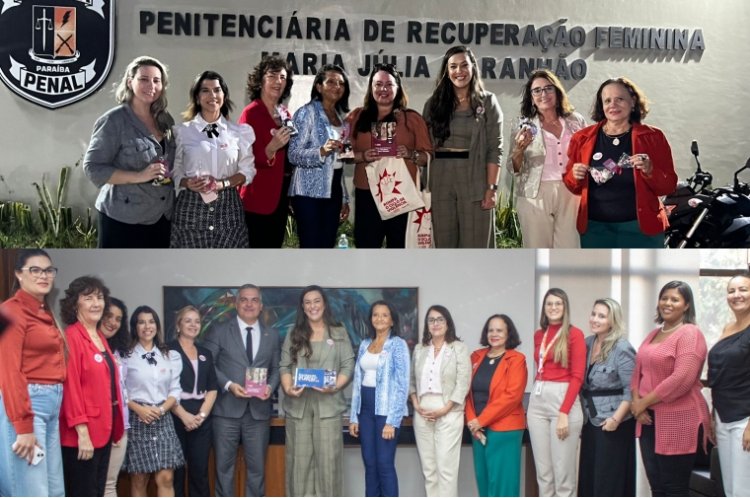 Comissão da Mulher da ALPB leva projeto ‘Rompa o Ciclo da Violência’ para o TRT e visita Presídio Júlia Maranhão