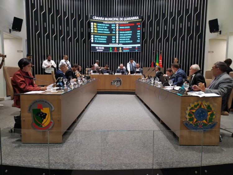 Em Guarabira, Câmara    aprova 31 requerimentos para melhorias no município na tarde desta terça (16)